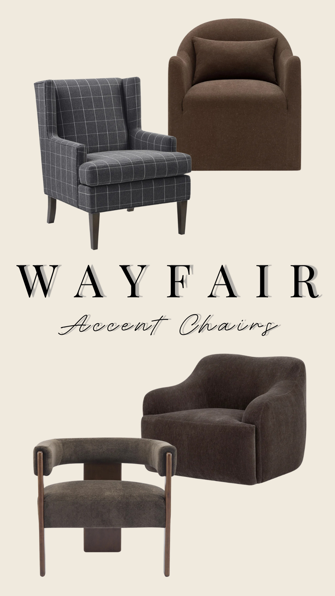 Wayfair Accent Chairs! 

 #LTKHome #LTKSaleAlert