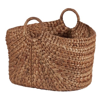 Ibolili Water Hyacinth Oval Basket | Wayfair North America