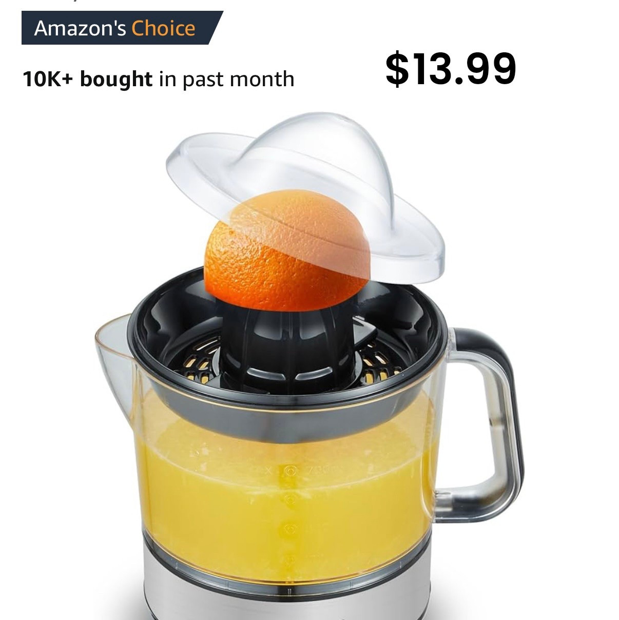 This electric juice maker was so easy and quick to use! 🍊🍊🍊

#amazon #amazonfind #amazonhome 

#LTKFindsUnder50 #LTKHome #LTKParties