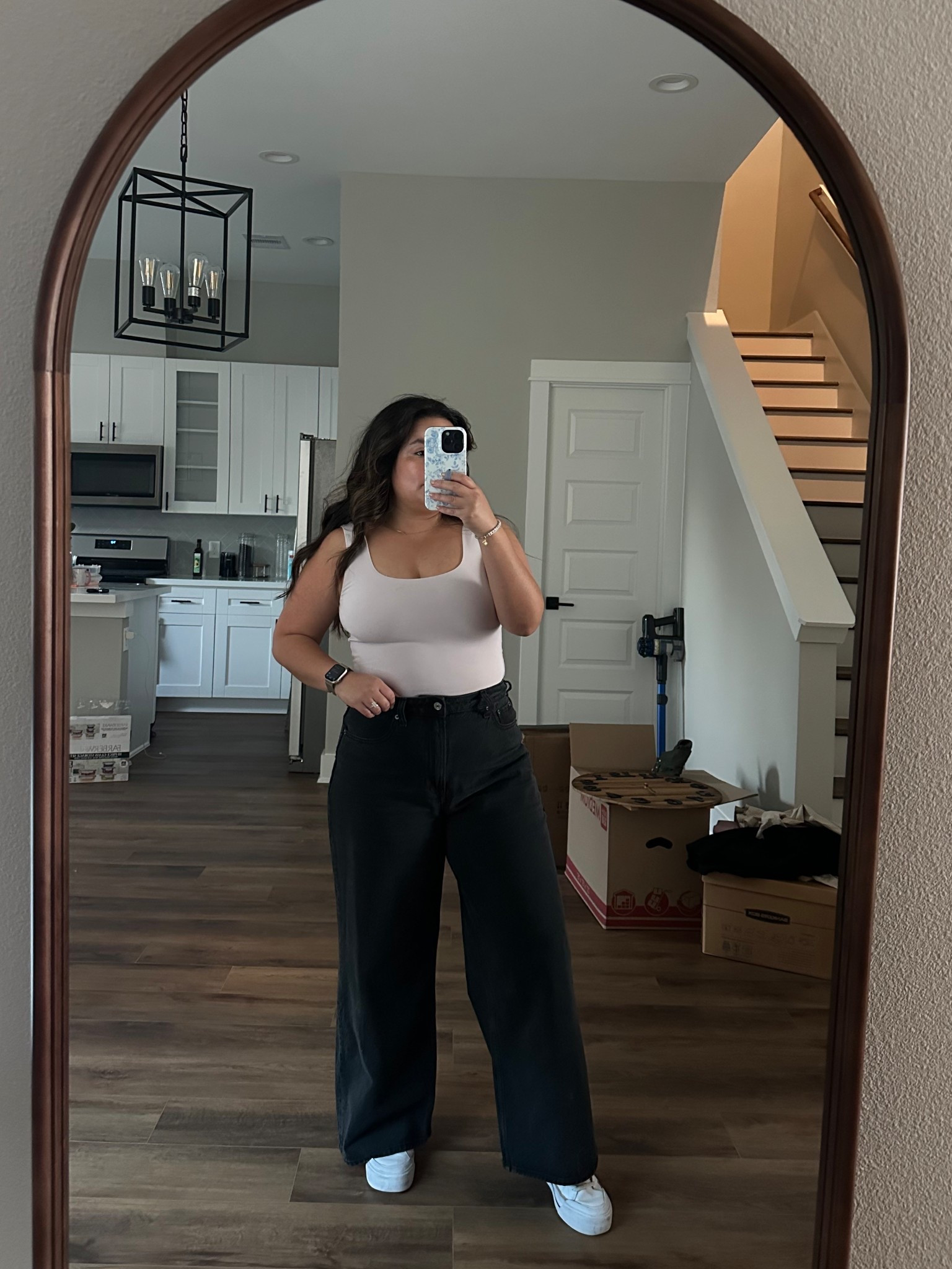 High waisted wide leg, curve-love jeans from Abercrombie in black. Perfect pair to dress up or down 

#LTKShoeCrush #LTKSaleAlert #LTKStyleTip