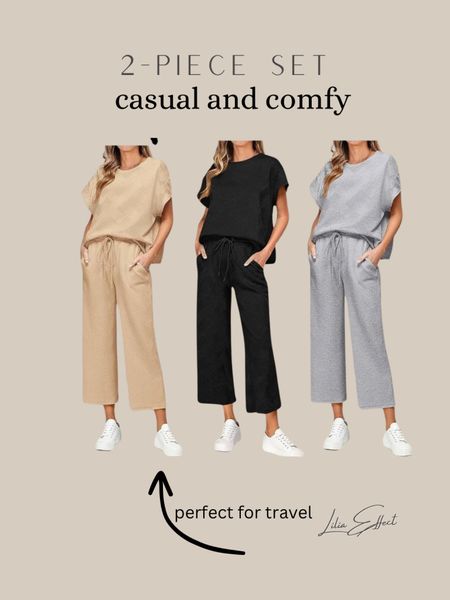 Get ready for travel season with perfect 2-piece set from Amazon for $23 only!

Spring outfit • travel outfit • summer set • matching set • joggers set 

#LTKstyletip #LTKActive #LTKtravel