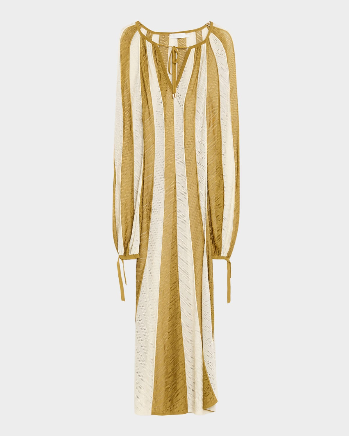 Mahon Splice Crochet Maxi Dress Coverup | Neiman Marcus