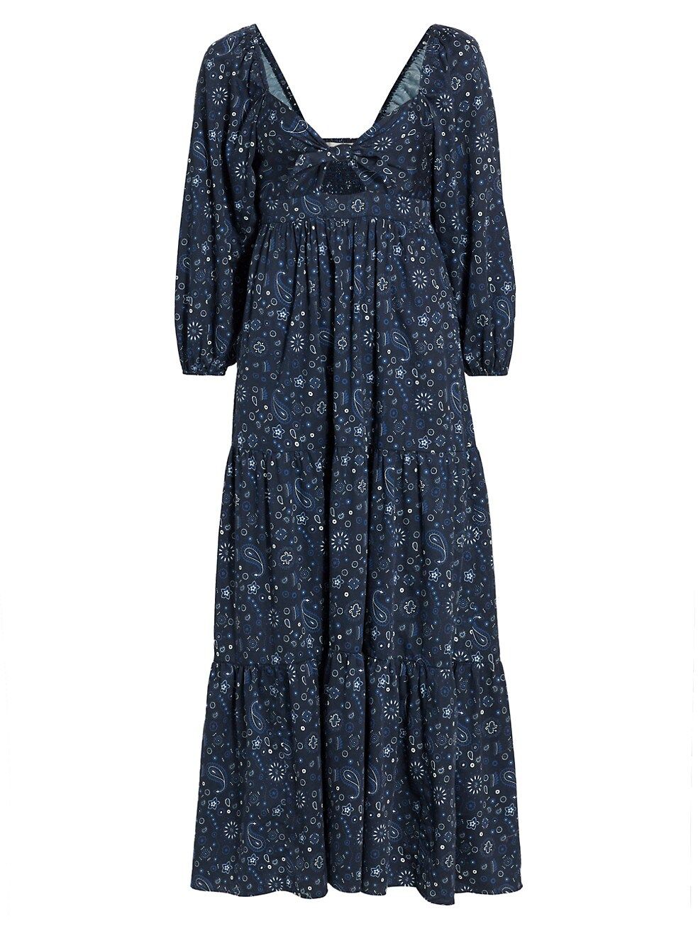 Imogen Paisley Cotton Maxi Dress | Saks Fifth Avenue