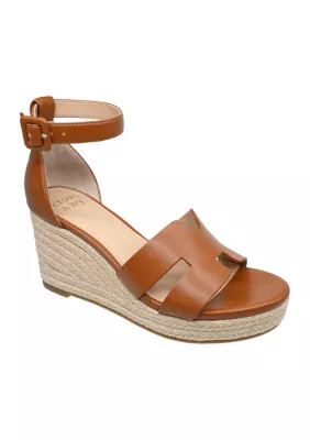 Crown & Ivy™ Ramona H Band Wedge Sandals | Belk