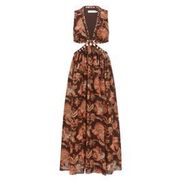 Aster Midi Dress - Chocolate Jacobean            
        
            

    
    
    









... | ZIMMERMANN (US, CA, EU, MENA)