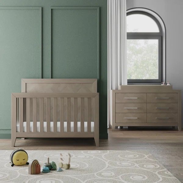 Kieran Convertible Standard 2-Piece Nursery Furniture Set | Wayfair North America