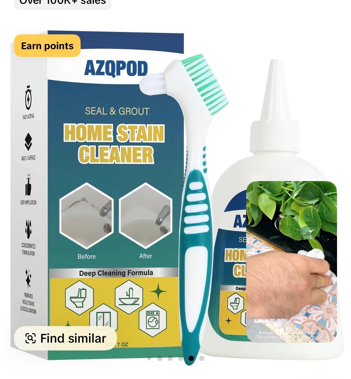 #homecleaning #groutcleaner #bathcleaner #bathcare