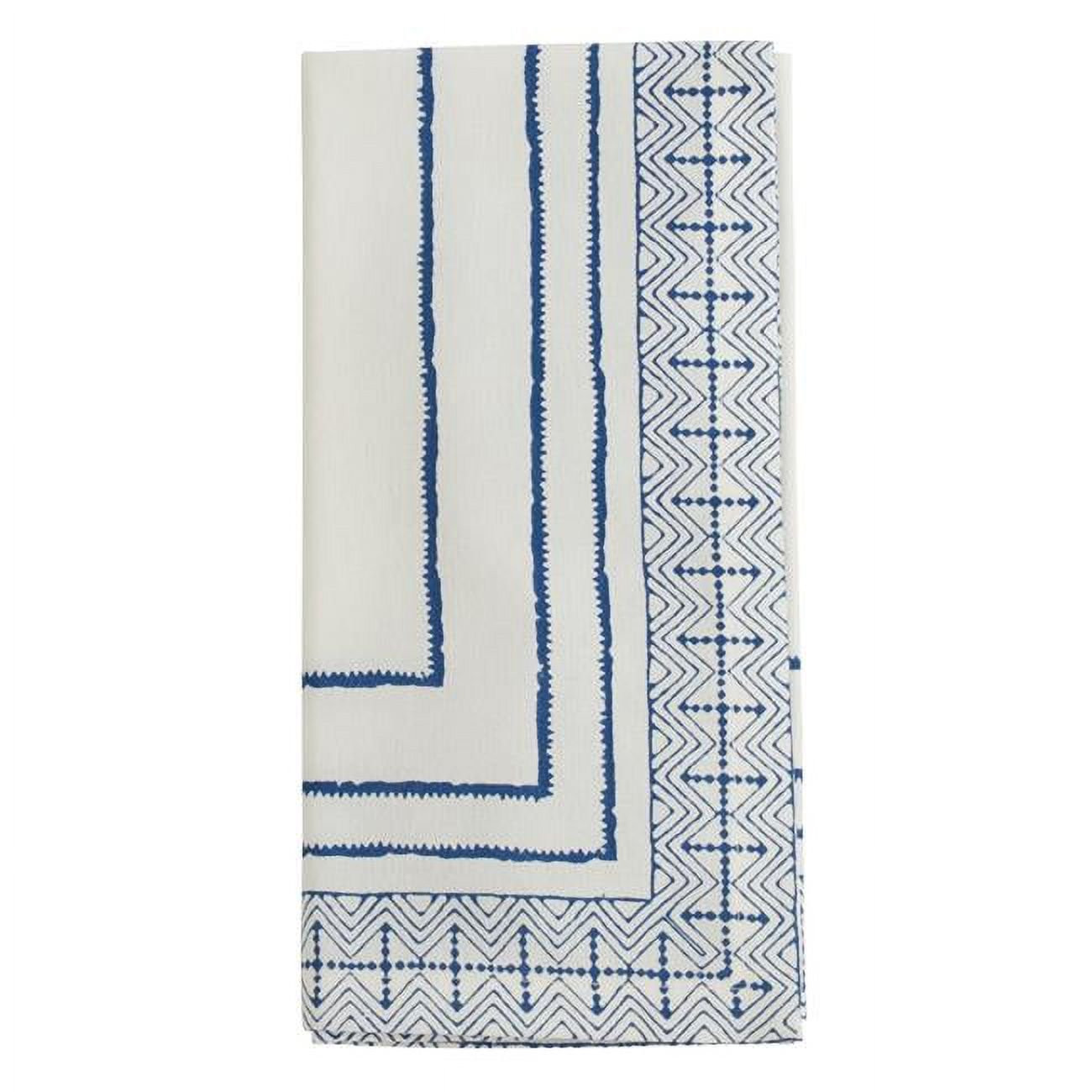 20 in. Hand Block Print Napkins, Ivory - Set of 4 | Walmart (US)