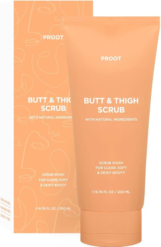 Butt Scrub Wash | Booty Scrub Body Exfoliator for Acne, Ingrown Hair, Bikini & Razor Bump | Exfol... | Amazon (US)