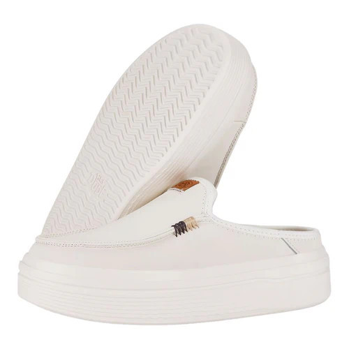 Austin Lift Leather Women - White | HEYDUDE