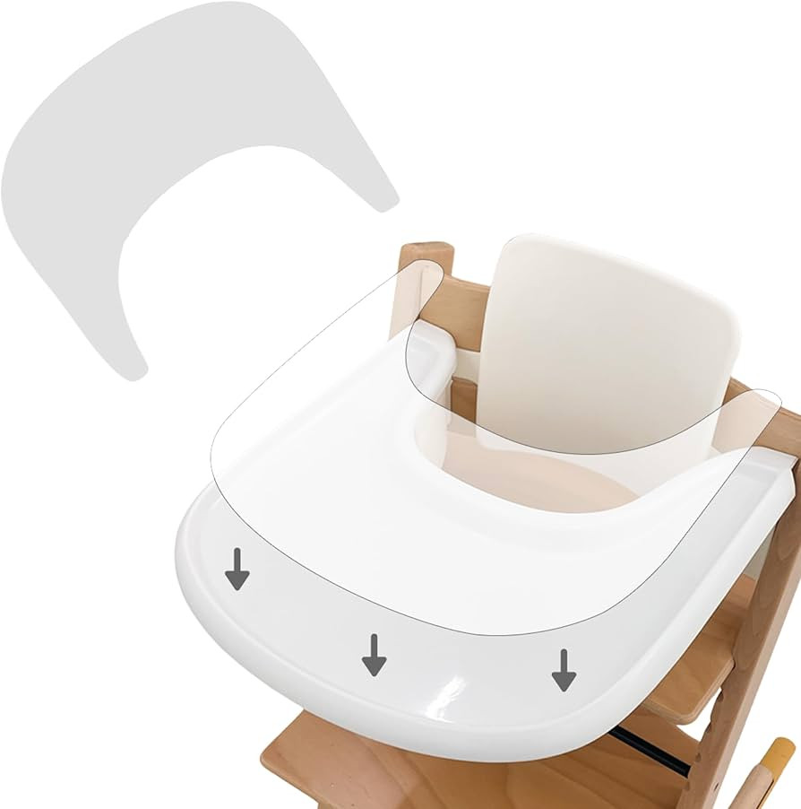 Suction Solver Sticker for Stokke Tripp Trapp Tray - Safe Adhesive Placemat Enhances Suction for ... | Amazon (US)