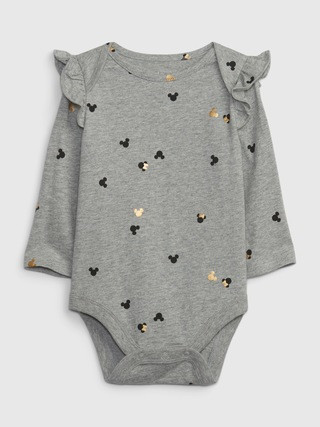 babyGap &amp;#124 Disney Organic Cotton Ruffle Bodysuit | Gap (US)