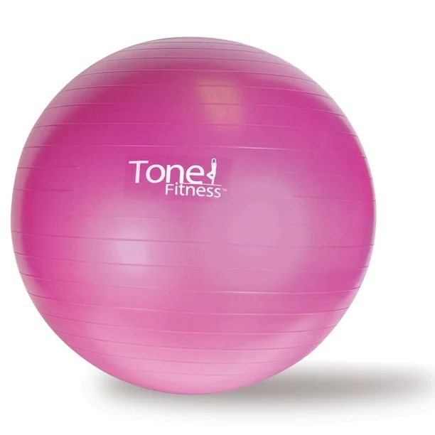 Tone Fitness Anti-burst Stability Ball 55 cm - Walmart.com | Walmart (US)