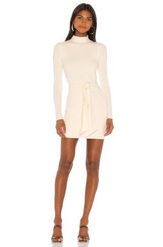 x Lindsi Lane Gisele Mini Dress in Cream | Revolve Clothing (Global)