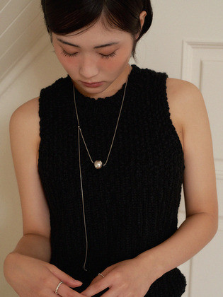 maxy moving ball necklace (2color) | (주)더블유컨셉코리아/W Concept(KR)