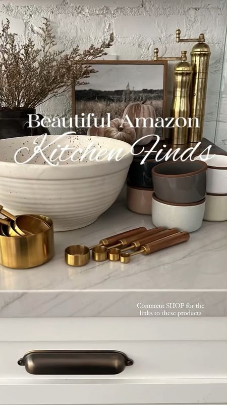 Beautiful fall kitchen decor.  Not only are these pretty to look at, they are all functional as well! 

Home decor, 

#LTKstyletip #LTKhome #LTKSeasonal