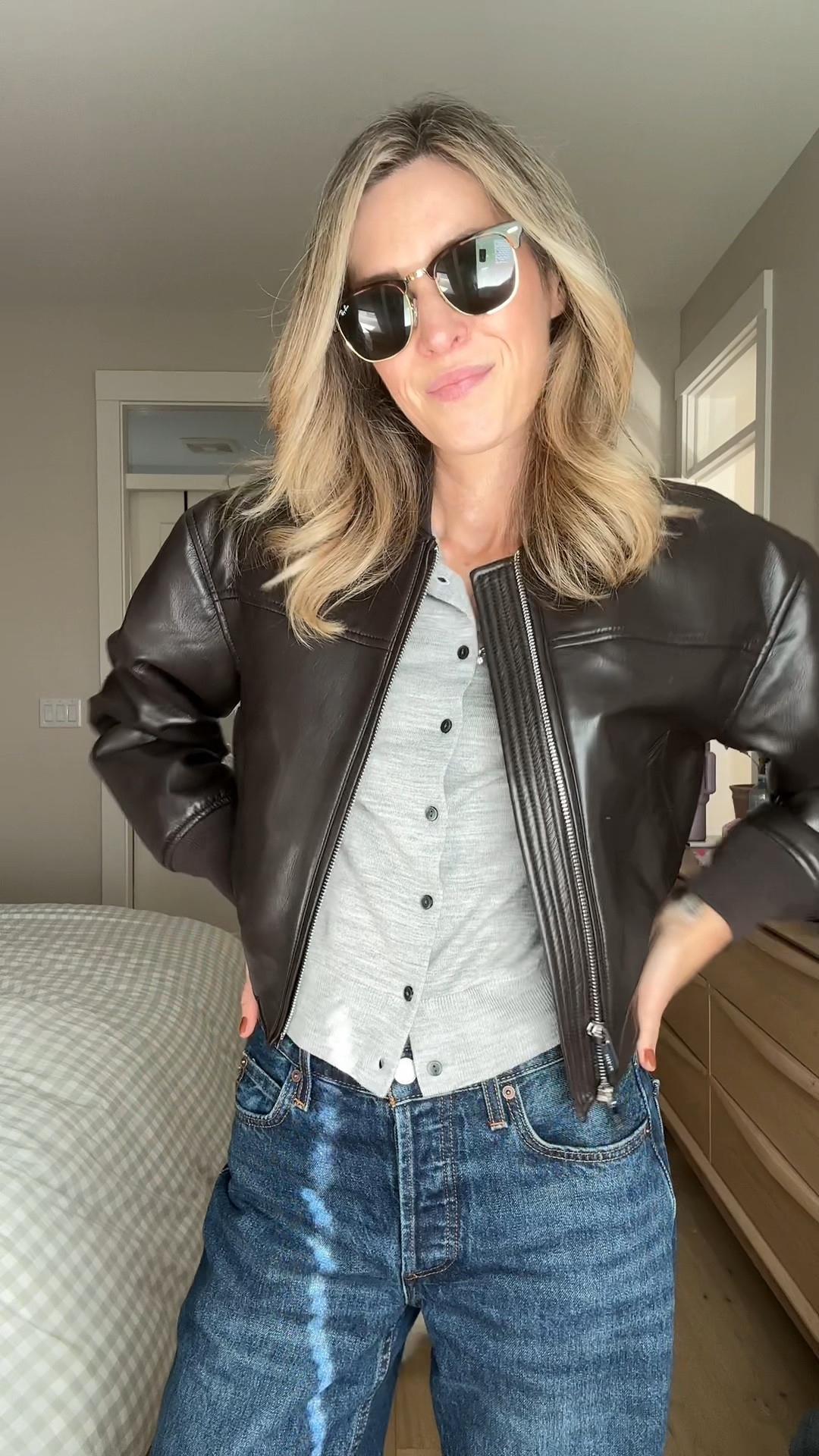 Ultimate fall combo! Loafers, jeans and a good bomber jacket! 

Wearing an xxs in the jacket and size 23 in the denim - looser fit so I took my smaller size. 

Loafers are a no brainer! $30! Sized up to a 7  

#LTKfall #LTKstyletip #LTKcanada