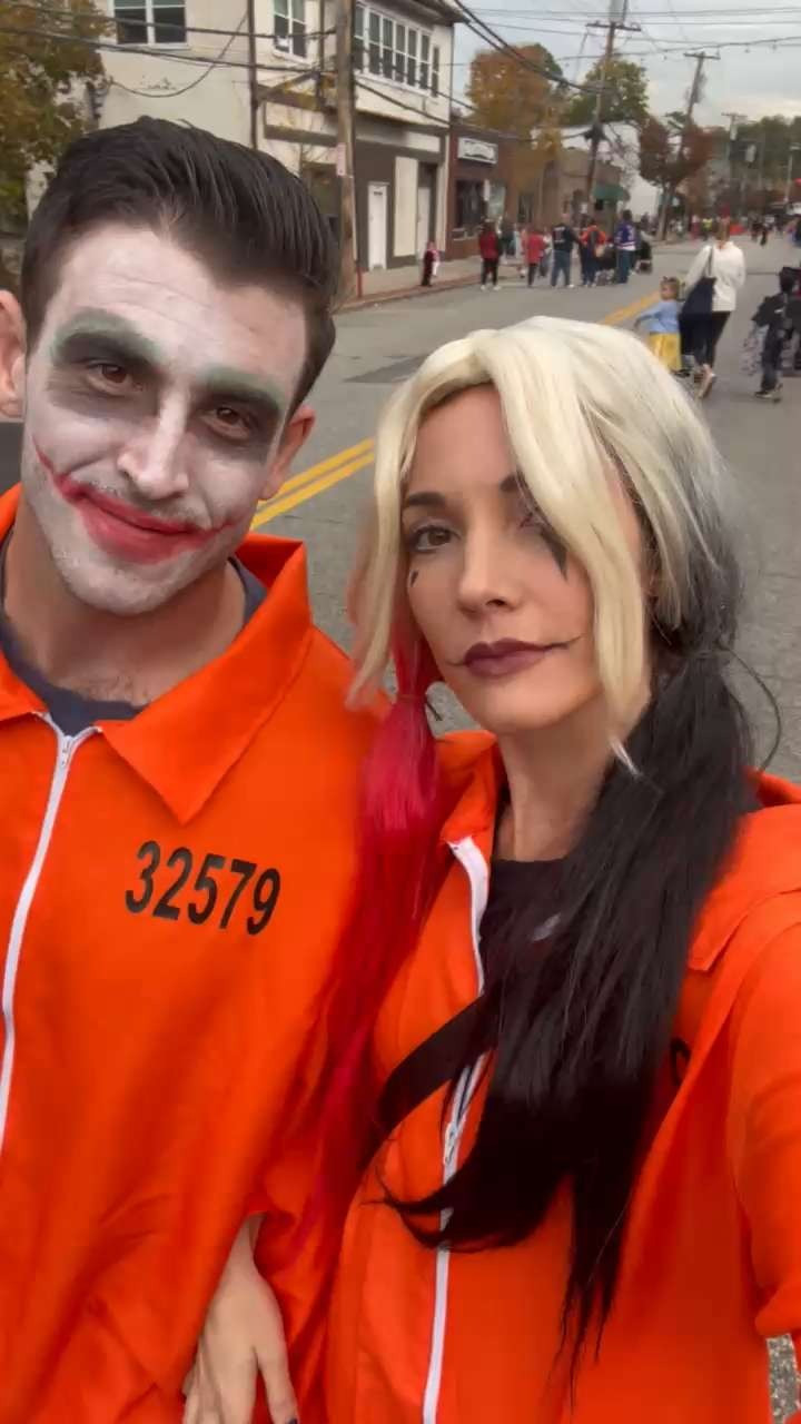 Matching Halloween costumes made easy 🖤 Simple, fun, and quick makeup too. 

 #LTKHalloween #LTKSeasonal #LTKFindsUnder100