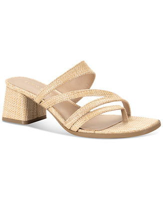 Women's Baylinn Block Feel Slip On Dress Sandals, Created for Macy's | Macy's Canada