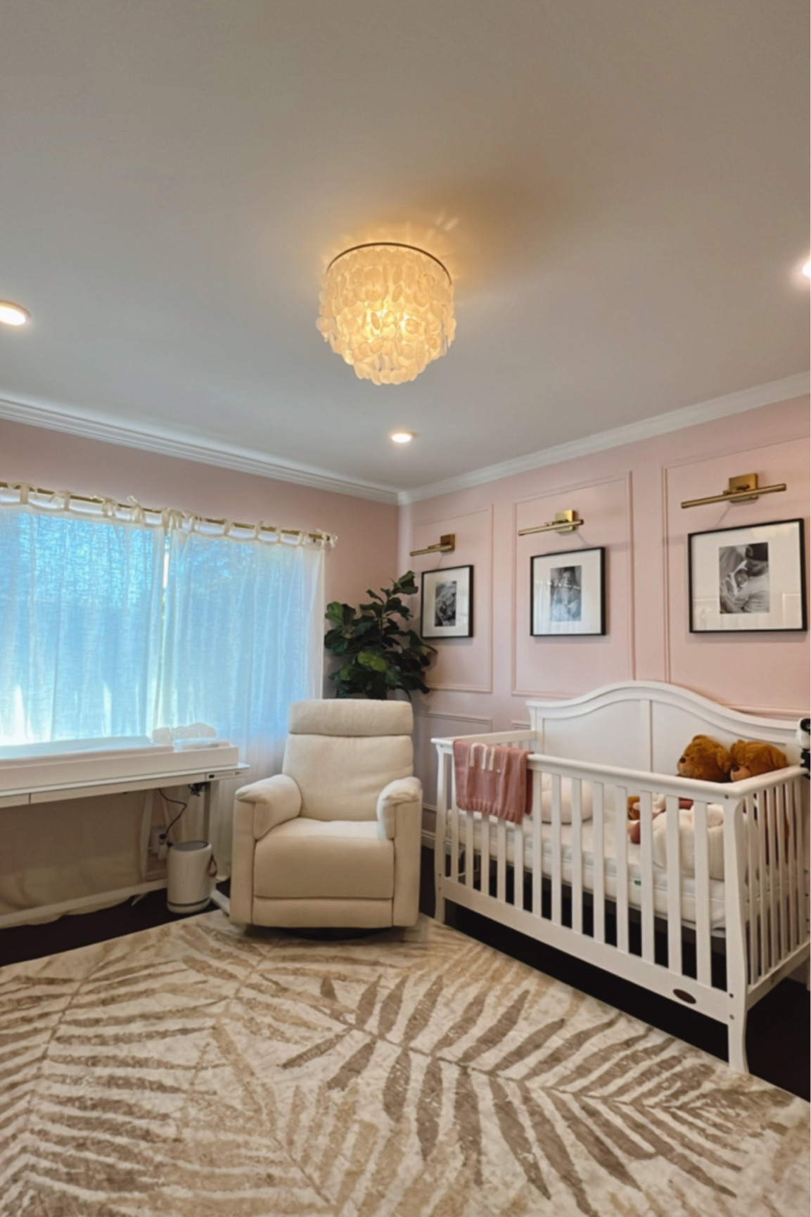 Girl nursery. Baby girl nursery. Crib. Changing table. Closet organizing 

#LTKkids #LTKbaby #LTKfamily