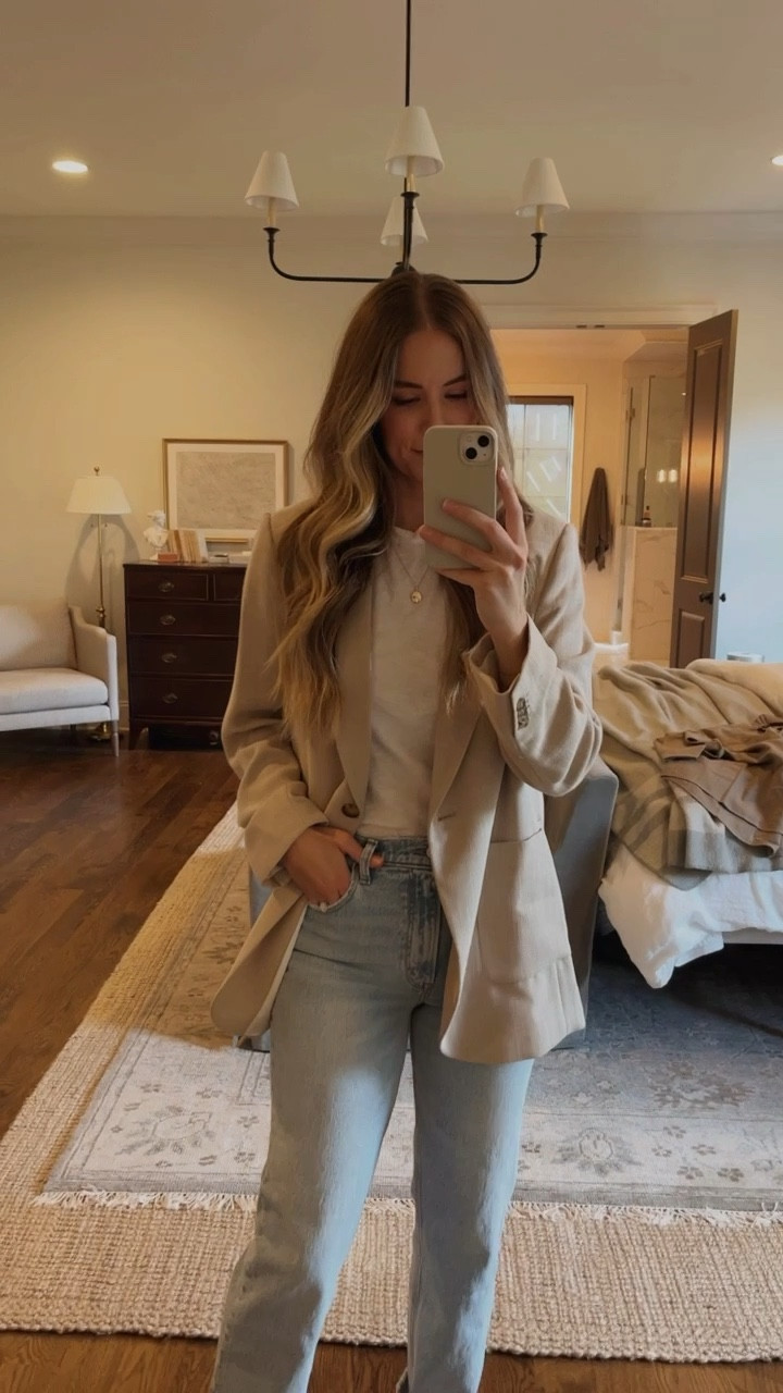 Loving a blazer Jean combo right now 

#LTKworkwear #LTKunder50 #LTKunder100