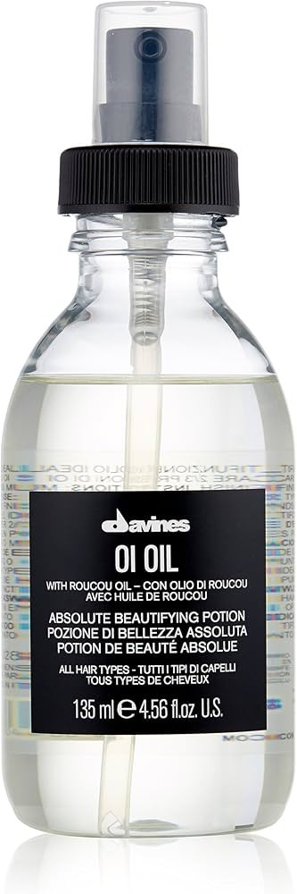 Davines OI Oil | Weightless Hair Oil Perfect for Dry Hair, Coarse & Curly Hair Types | Conrol Fri... | Amazon (US)