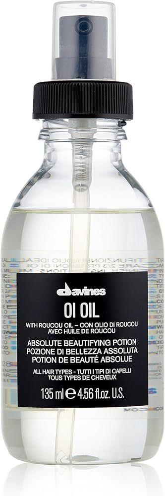 Davines OI Oil | Weightless Hair Oil Perfect for Dry Hair, Coarse & Curly Hair Types | Conrol Fri... | Amazon (US)