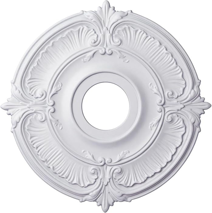 18"OD x 4"ID x 5/8"P Attica Ceiling Medallion (Fits Canopies up to 5") | Amazon (US)