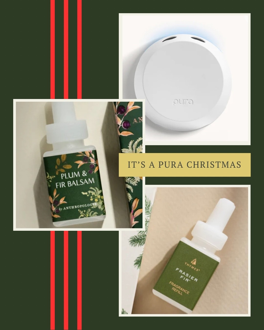 My 2 favorite Christmas scents are 20% off for Black Friday as is the entire Pura website - Eco friendly and safe for kids and pets 

#LTKHoliday #LTKSaleAlert #LTKFindsUnder50