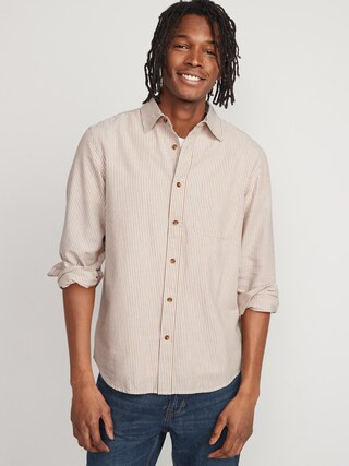 Regular-Fit Non-Stretch Everyday Oxford Shirt for Men | Old Navy (US)