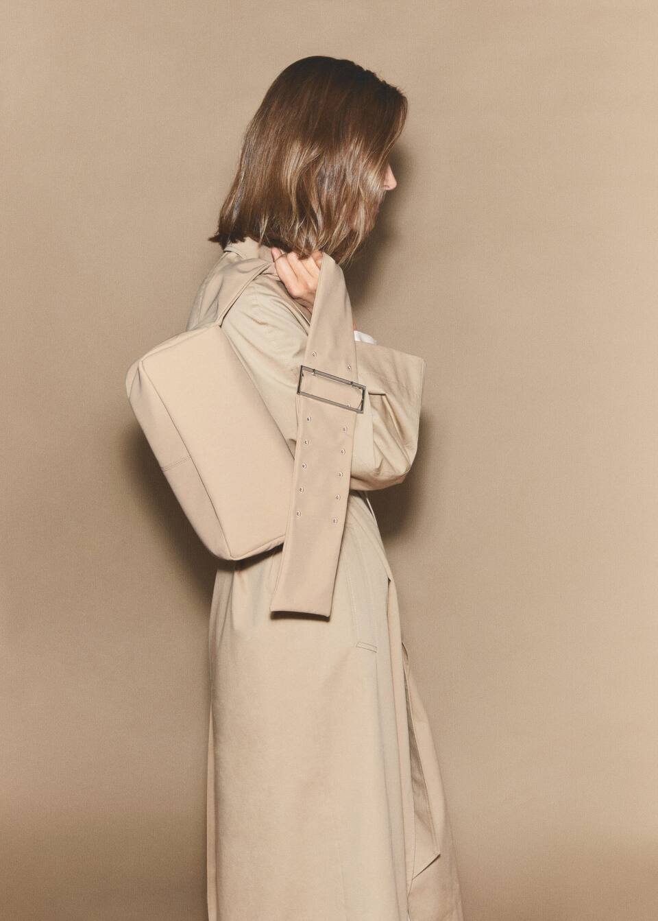 Buckle shoulder bag | MANGO (UK)