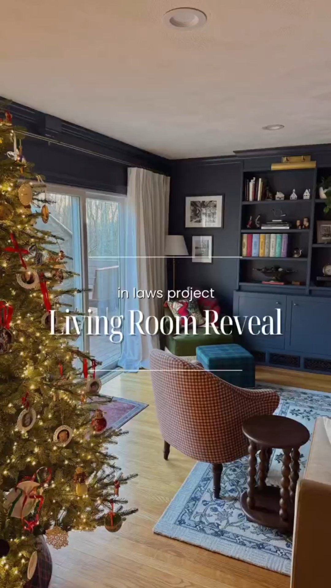 What started as a cold, gray, awkwardly laid out living room is now a cozy, moody space with built-ins, a centered fireplace, and all the warm Christmas touches ✨

This has been months in the making and I’m so excited to finally share it!!

Comment “LIVING ROOM” for a link to shop everything! 

#livingroommakeover #beforeandafter #homemakeover #cozyhome #christmasdecor2025 #builtins #ikeahack #livingroominterior #christmasinspo