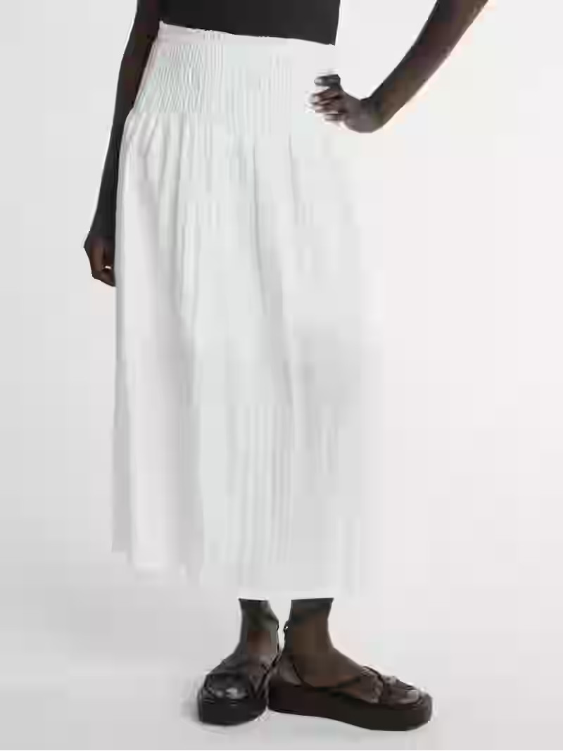 Scoop Women’s and Women’s Plus Smocked Waist Maxi Skirt, Sizes XS-4X | Walmart (US)