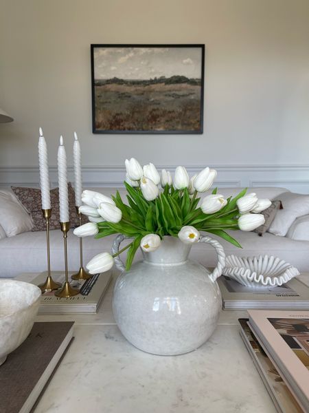 My favorite spring stems are these faux tulips that look so realistic! I’ll never pass up fresh tulips at the store but these faux ones look so good! 

You can use my code MRSVESNATANASIC for 10% off your orders of $100+. 

#tulips #springdecor #amazonhome #amazonfind #homedecor #livingroom 

#LTKSeasonal #LTKhome #LTKMostLoved