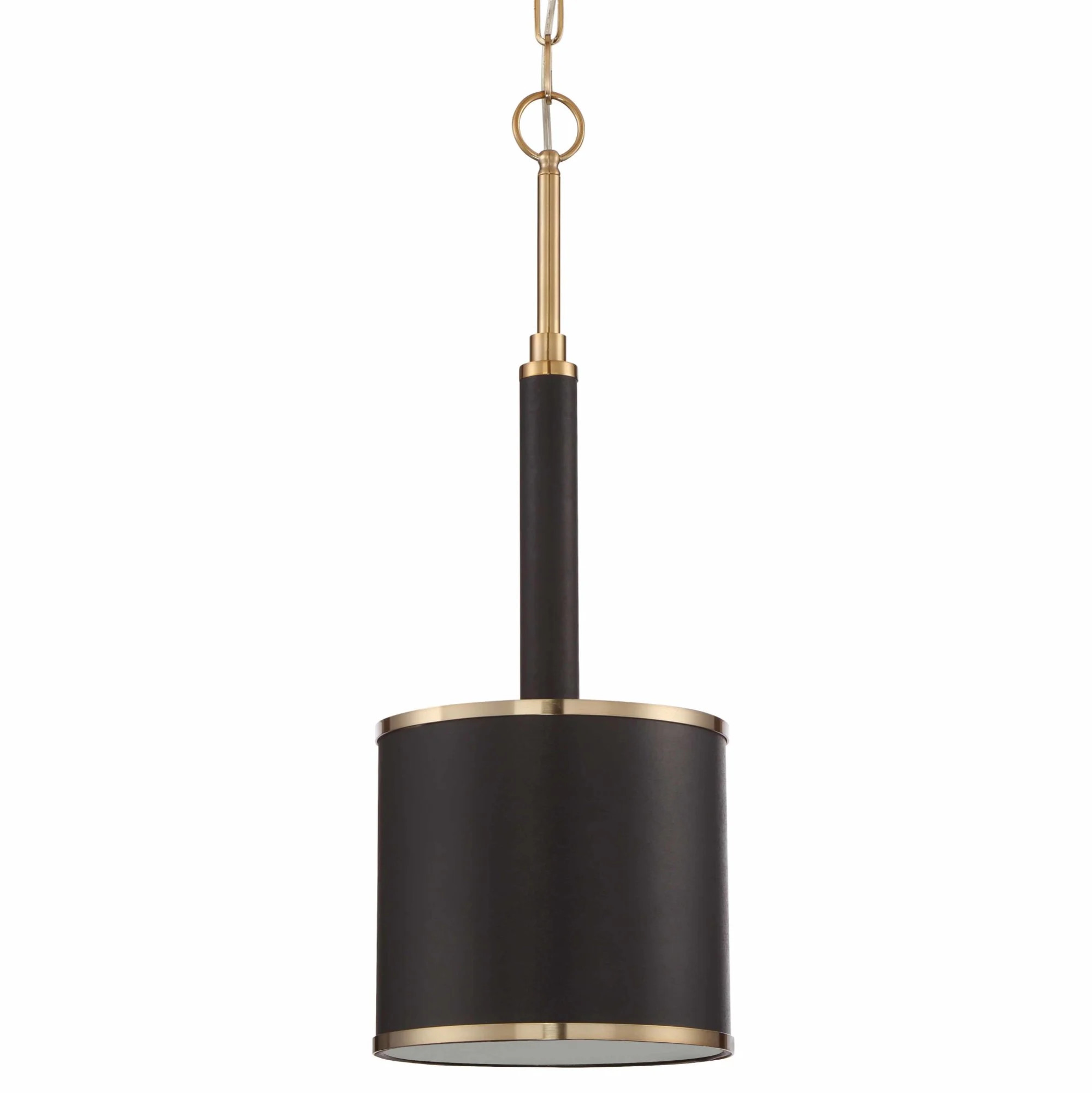 Craftmade 48891 Quinn 1 Light 9-1/8" Wide Mini Pendant - Brass | Walmart (US)