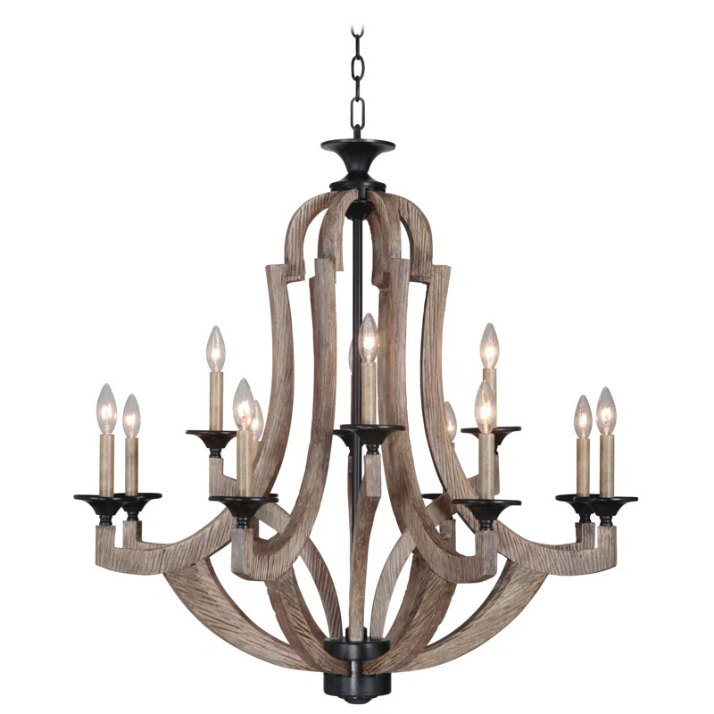 Marcoux 12-Light Empire Chandelier | Wayfair North America