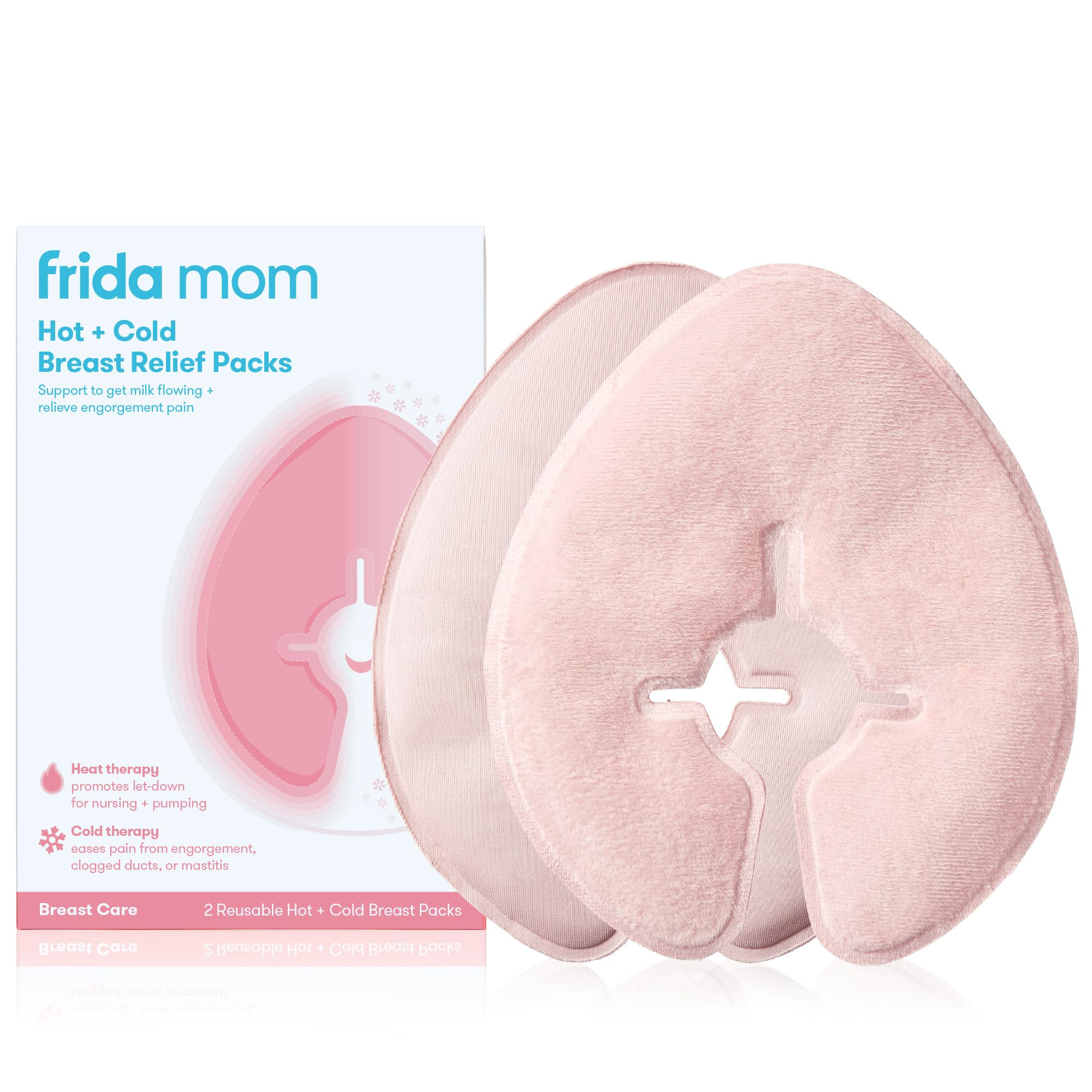 Frida Mom Breast Therapy Packs, Breast Pads, Cold & Hot Pack for Pain Relief, Breastfeeding Essen... | Amazon (US)