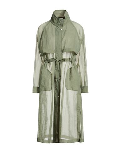 Peserico Woman Overcoat & Trench Coat Military green Size 0 Polyamide | YOOX (US)