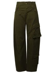 DARKPARK Distressed Wide Leg Cargo Jeans | Cettire Global