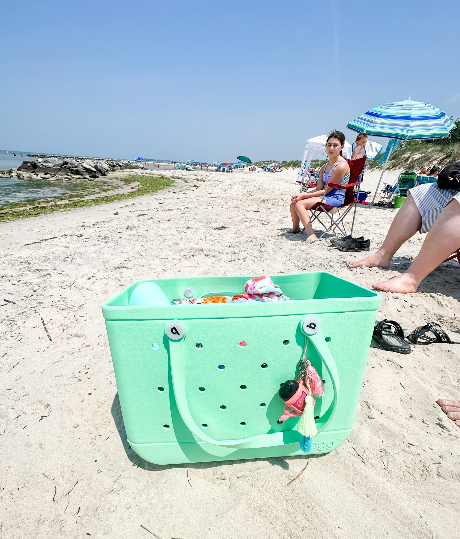 Linking my very favorite beach/pool bag! I’ve had it over a year now and it still looks brand new. I use it all year when I have a lot to carry, but especially for the beach! Also linking my new cup that is the prettiest shimmery mermaid color and looks perfect with my Seafoam color Bogg Bag! A must have for keeping hydrated and keeping my water cold out here all day. 

#beach #beachfinds #beachmusthaves #beachbag #mermaid 

#LTKFind #LTKtravel #LTKSeasonal