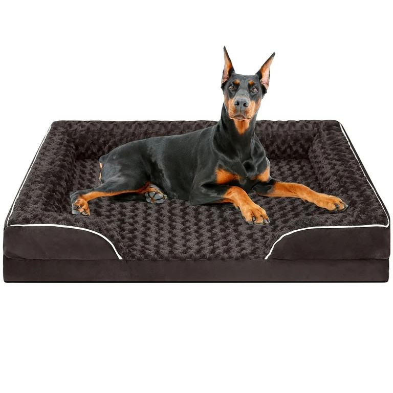PayUSD Large Dog Bed for Extra Large Dogs Waterproof Orthopedic Dog Sofa Bed Non Slip Pet Couch w... | Walmart (US)