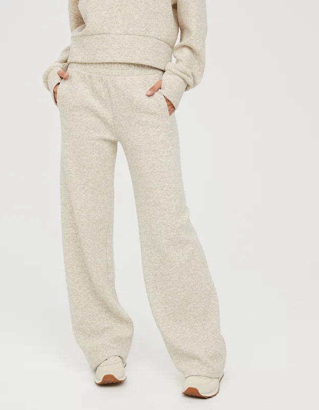 OFFLINE By Aerie Snowday Wide Leg Pant | Aerie