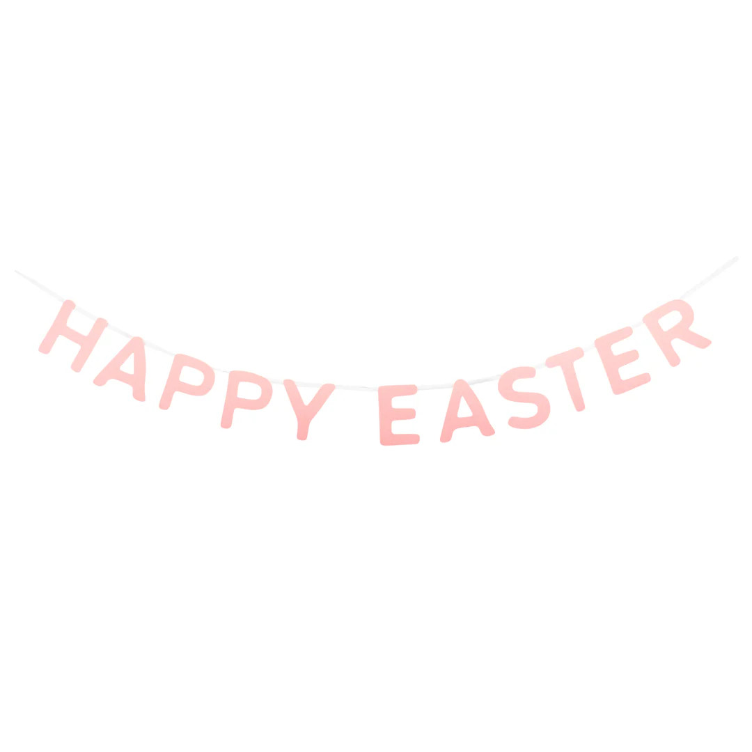 Happy Easter Felt Banner | My Mind's Eye
