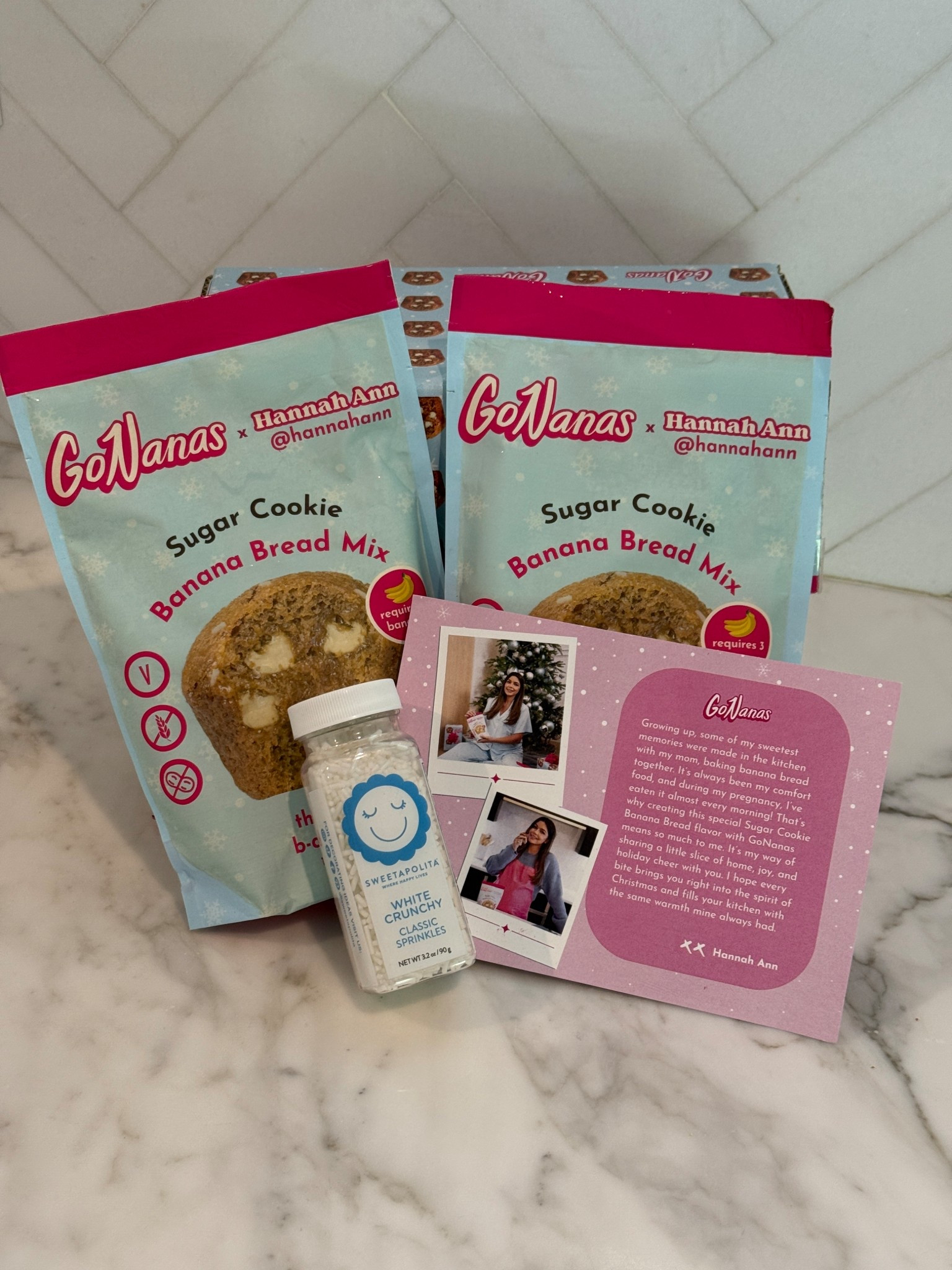 Can’t wait to make these! So proud of my beautiful friend Hannah Ann on her collab 🍌🩷🫶🏻

#LTKSeasonal #LTKHoliday #LTKFindsUnder50