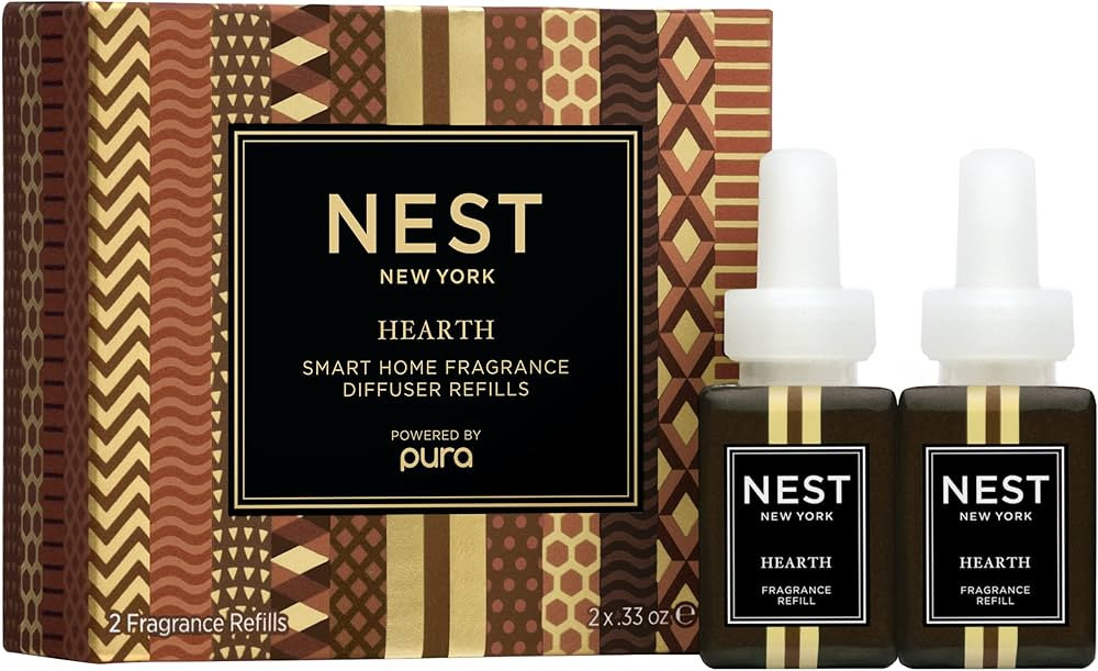 NEST New York Hearth Smart Home Fragrance Diffuser Refill (Set of 2) (NEST184HE) | Amazon (US)