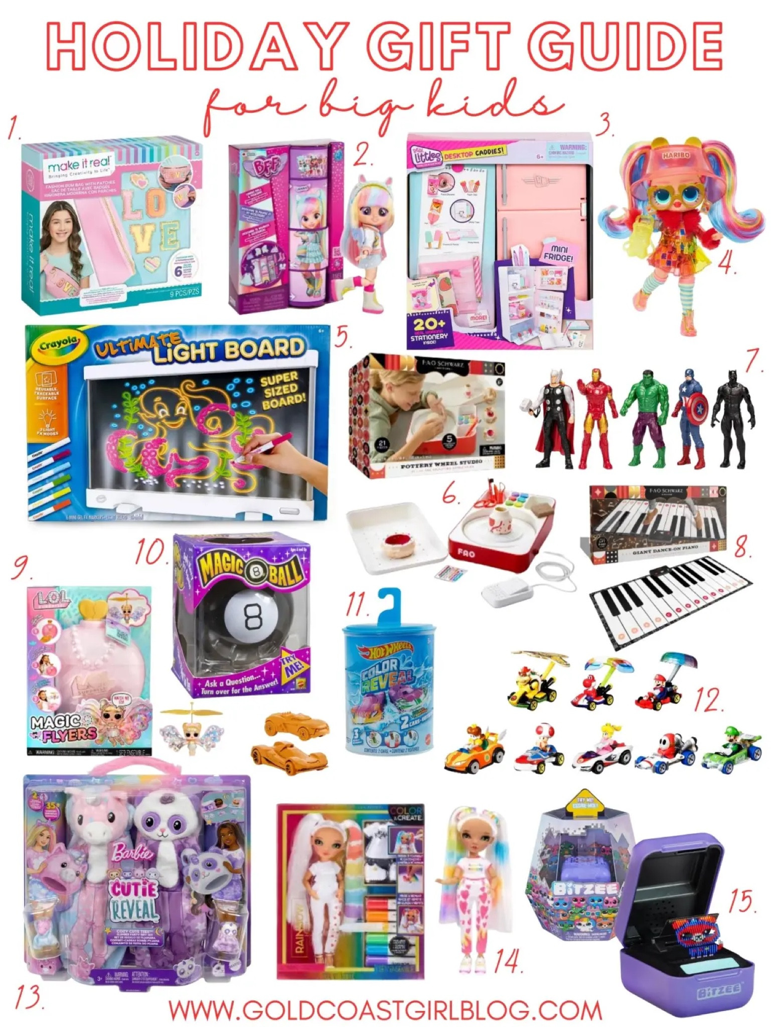 Holiday Gift Guide for Big Kids (age 6-10)

#LTKSeasonal #LTKHolidaySale #LTKGiftGuide
