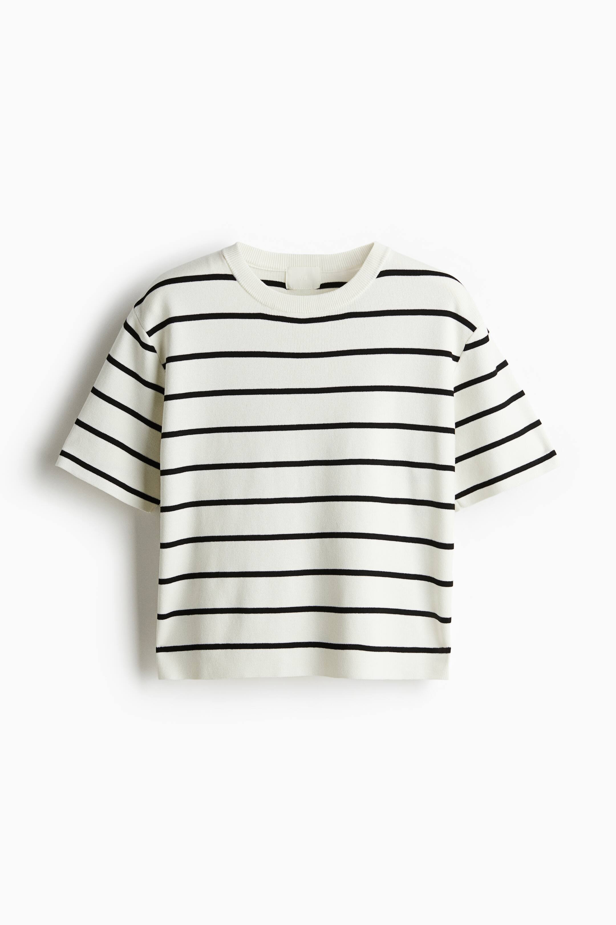 Fine-Knit T-Shirt | H&M (US + CA)