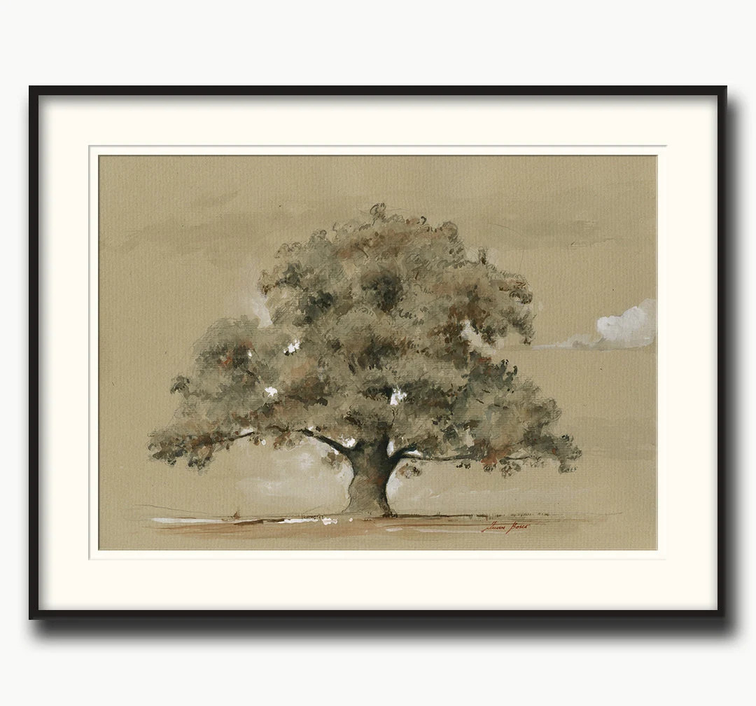 Quercus robur painting, Oak tree art, oak tree painting, oak painting, oak print, oak watercolor,... | Etsy (US)