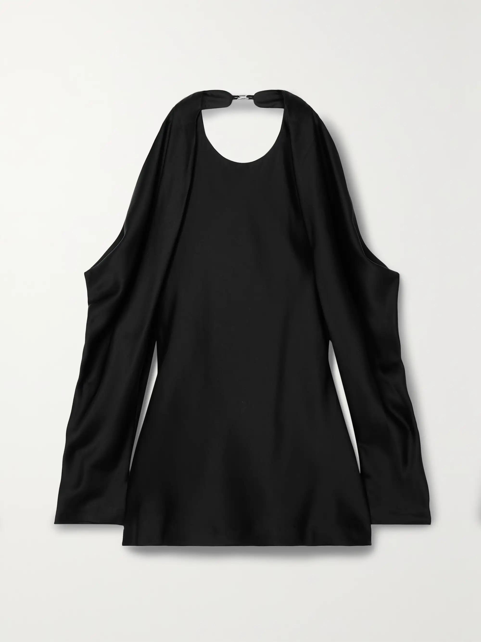 Marisa cold-shoulder open-back satin top | NET-A-PORTER APAC