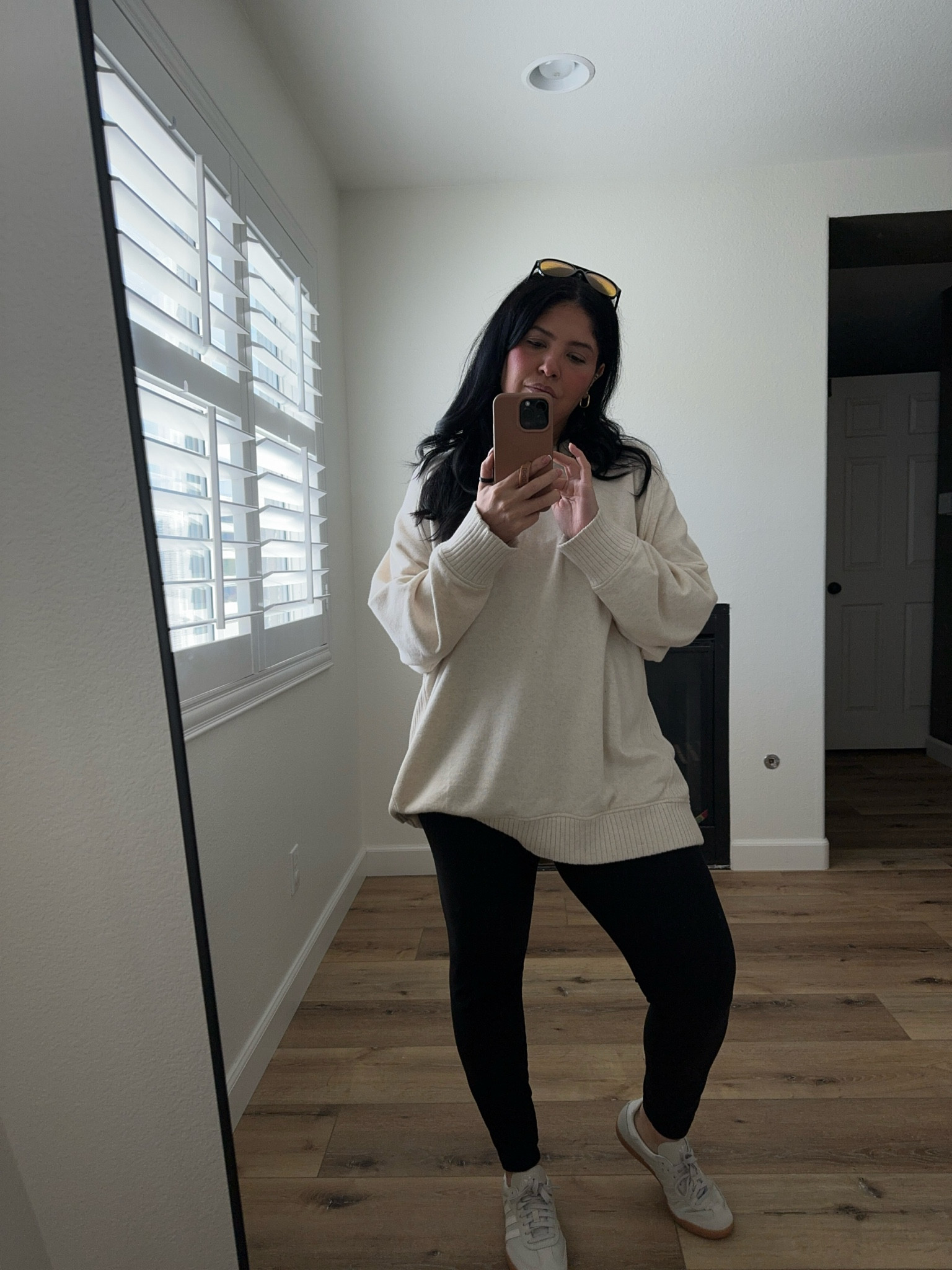Comfy outfit || medium in the sweater and large in the leggings 

xo, Sandroxxie by Sandra www.sandroxxie.com | #sandroxxie 

Maternity friendly outfit 

#LTKshoecrush #LTKbump #LTKstyletip